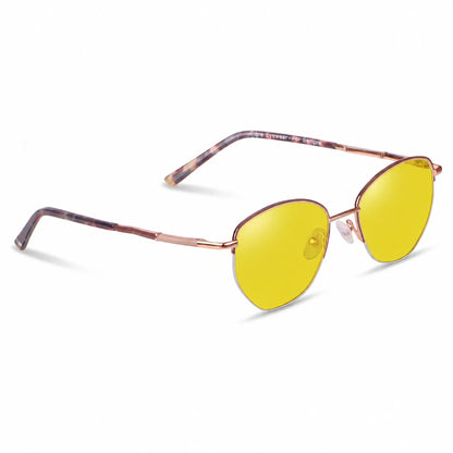 Fiore 3921 cat eye sunglasses, brown steel frame · ReFramed, photo 11 of 36 | Polarized UV400
