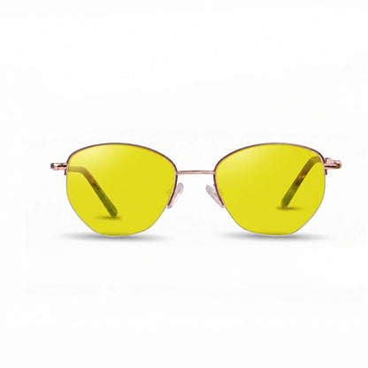 Fiore 3921 cat eye sunglasses, brown steel frame · ReFramed, photo 10 of 36 | Polarized UV400