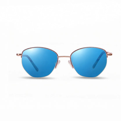 Fiore 3921 cat eye sunglasses, brown steel frame · ReFramed, photo 25 of 36 | Polarized UV400