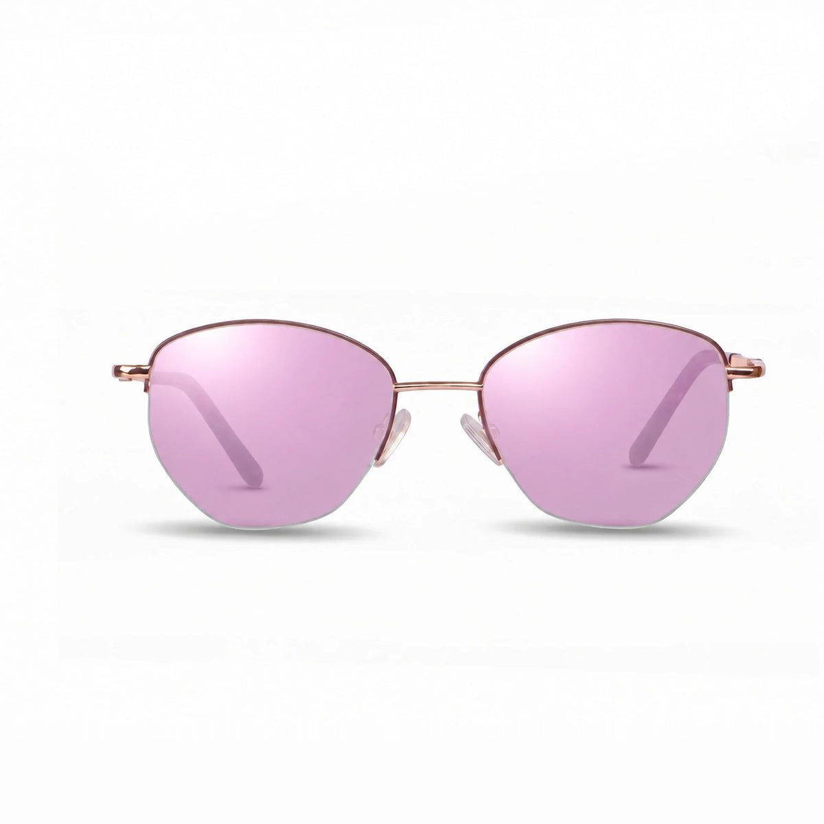Fiore 3921 cat eye sunglasses, brown steel frame · ReFramed, photo 31 of 36 | Polarized UV400