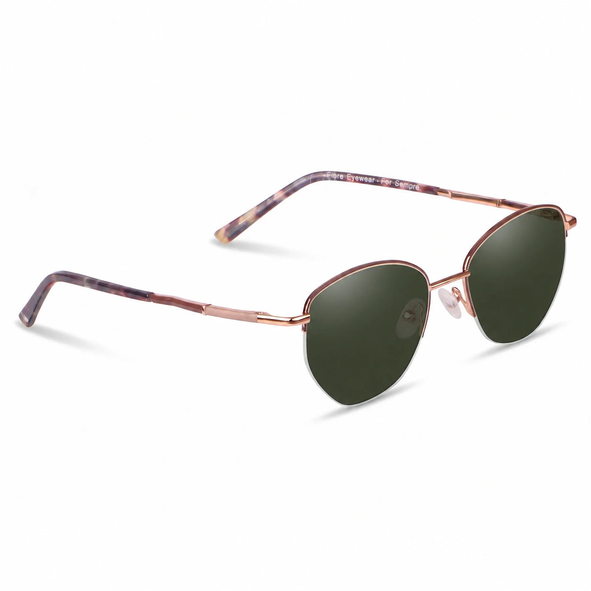 Fiore 3921 cat eye sunglasses, brown steel frame · ReFramed, photo 8 of 36 | Polarized UV400