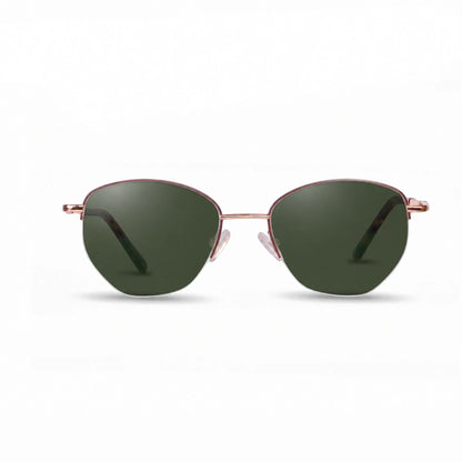 Fiore 3921 cat eye sunglasses, brown steel frame · ReFramed, photo 7 of 36 | Polarized UV400