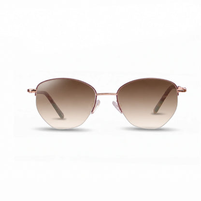 Fiore 3921 cat eye sunglasses, brown steel frame · ReFramed, photo 22 of 36 | Polarized UV400
