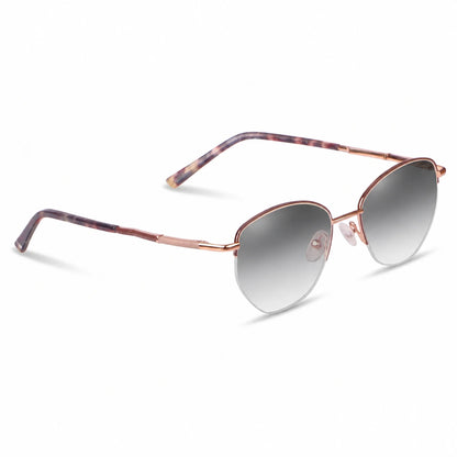 Fiore 3921 cat eye sunglasses, brown steel frame · ReFramed, photo 20 of 36 | Polarized UV400