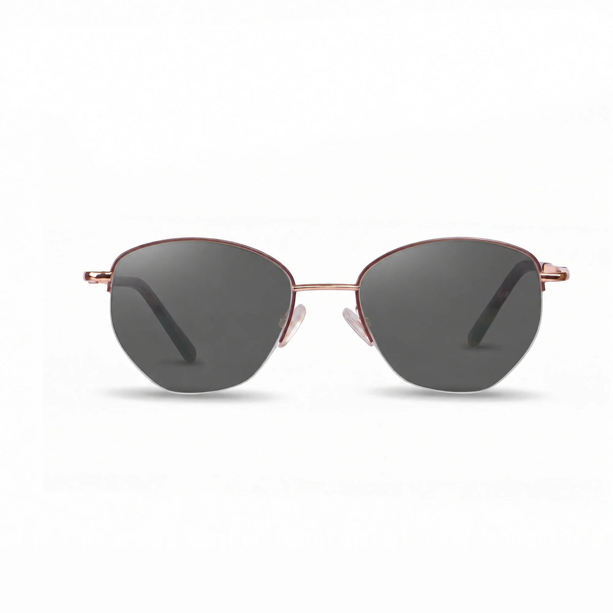 Fiore 3921 cat eye sunglasses, brown steel frame · ReFramed, photo 1 of 36 | Polarized UV400