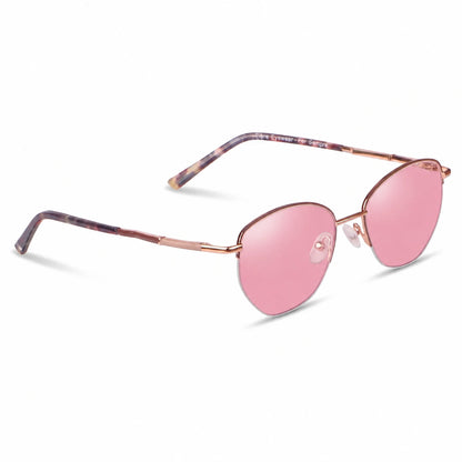 Fiore 3921 cat eye sunglasses, brown steel frame · ReFramed, photo 14 of 36 | Polarized UV400