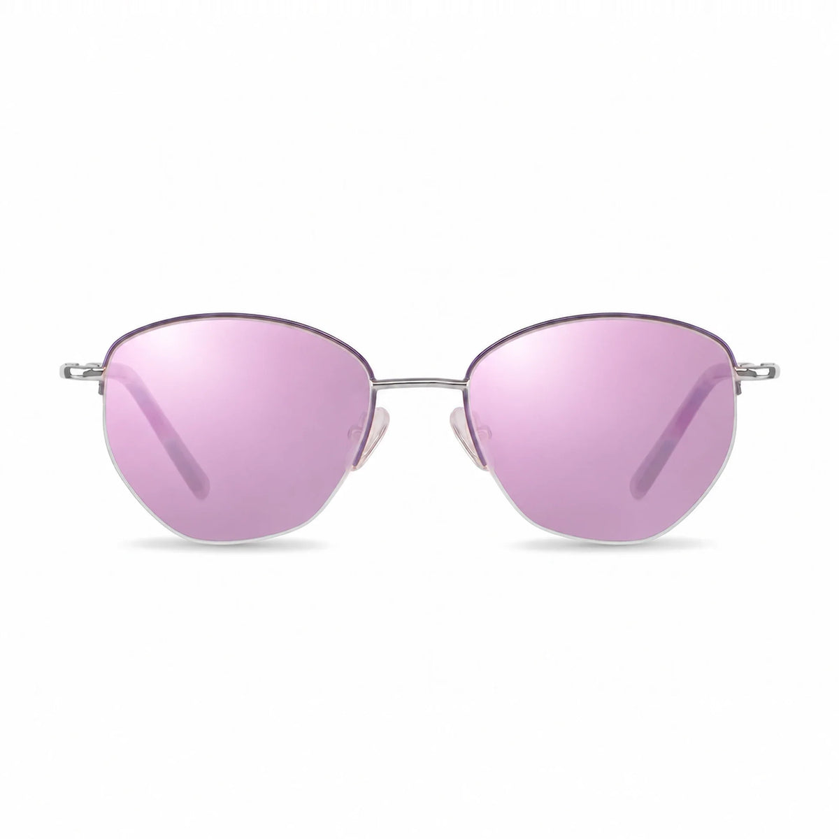 Fiore 3921 cat eye sunglasses, purple steel frame · ReFramed, photo 31 of 36 | Polarized UV400