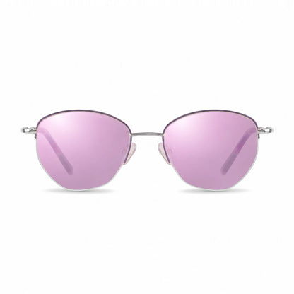 Fiore 3921 cat eye sunglasses, purple steel frame · ReFramed, photo 31 of 36 | Polarized UV400
