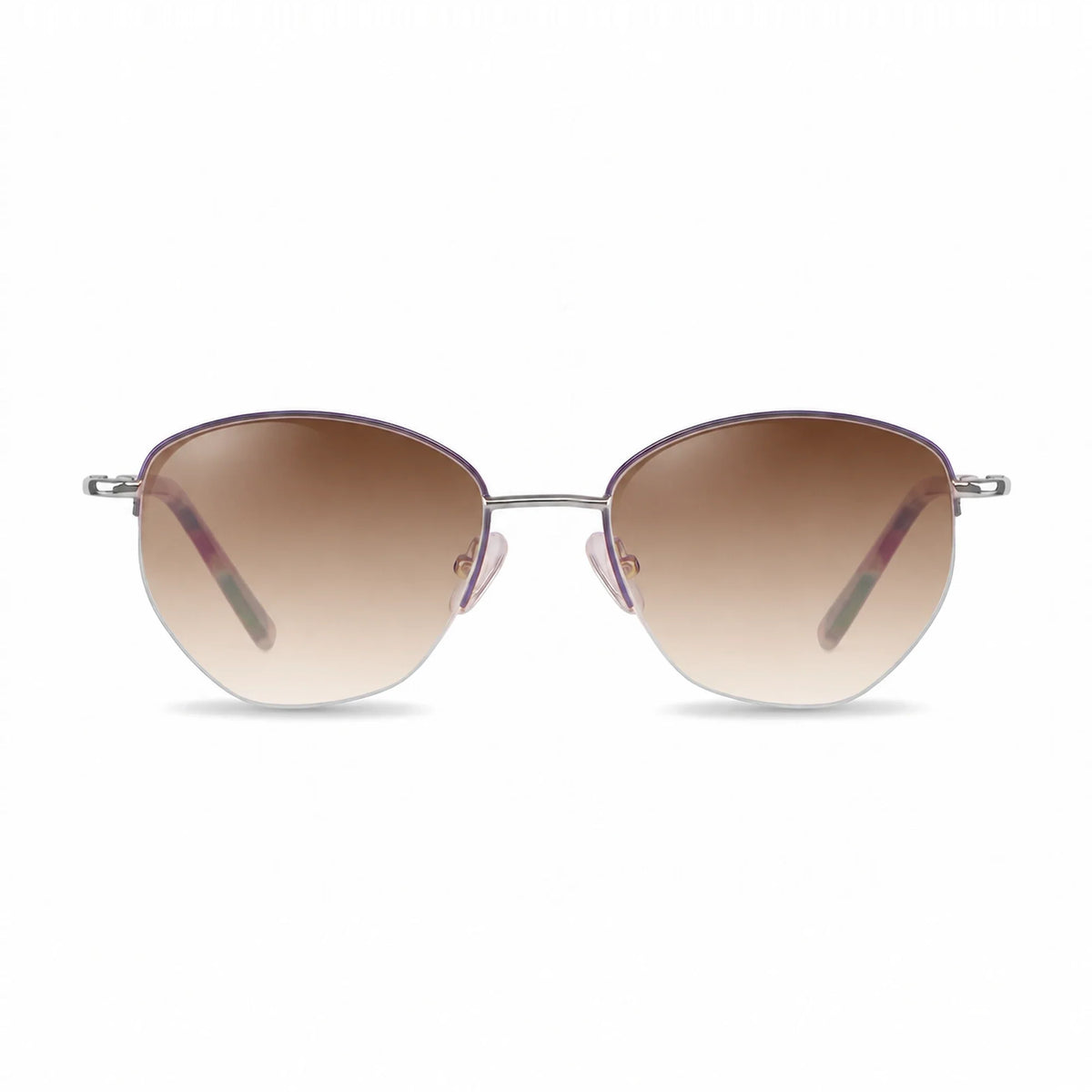Fiore 3921 cat eye sunglasses, purple steel frame · ReFramed, photo 22 of 36 | Polarized UV400