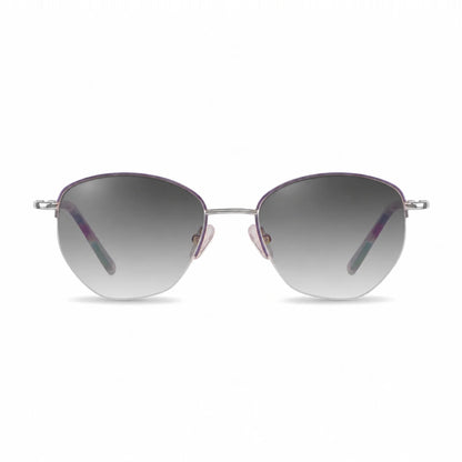 Fiore 3921 cat eye sunglasses, purple steel frame · ReFramed, photo 19 of 36 | Polarized UV400