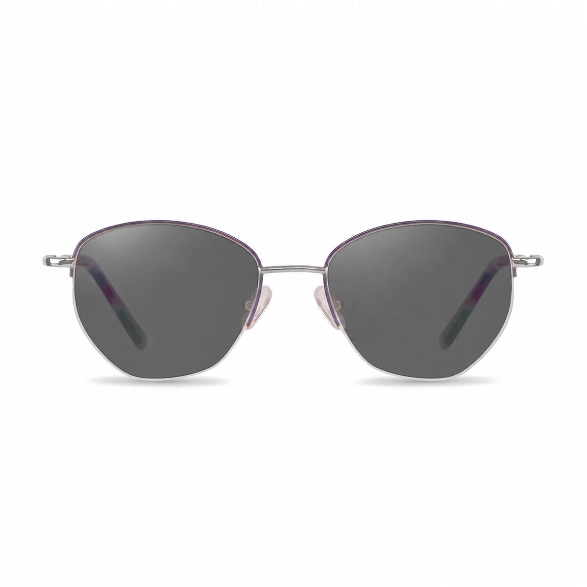 Fiore 3921 cat eye sunglasses, purple steel frame · ReFramed, photo 1 of 36 | Polarized UV400