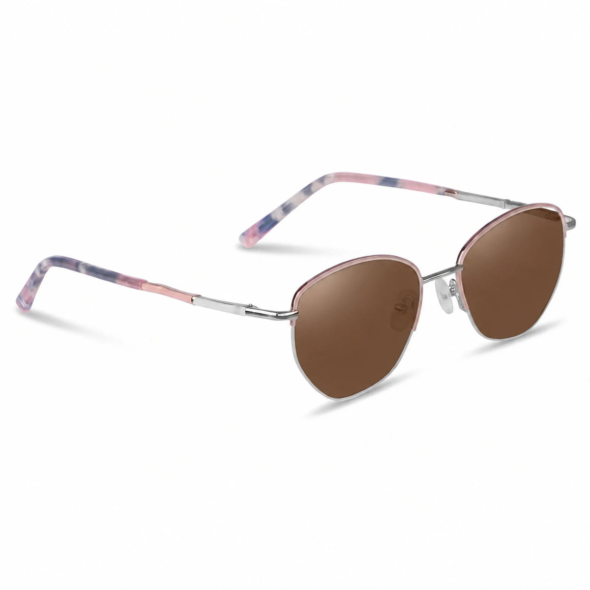 Fiore 3921 cat eye sunglasses, pink steel frame · ReFramed, photo 5 of 36 | Polarized UV400