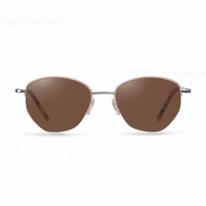 Fiore 3921 cat eye sunglasses, pink steel frame · ReFramed, photo 4 of 36 | Polarized UV400