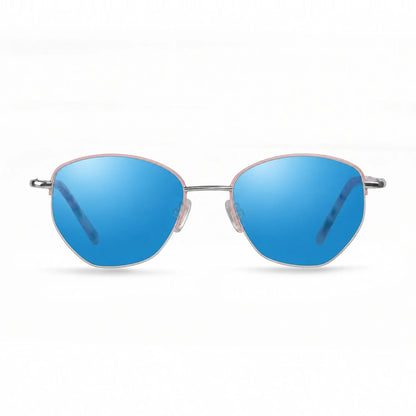 Fiore 3921 cat eye sunglasses, pink steel frame · ReFramed, photo 25 of 36 | Polarized UV400