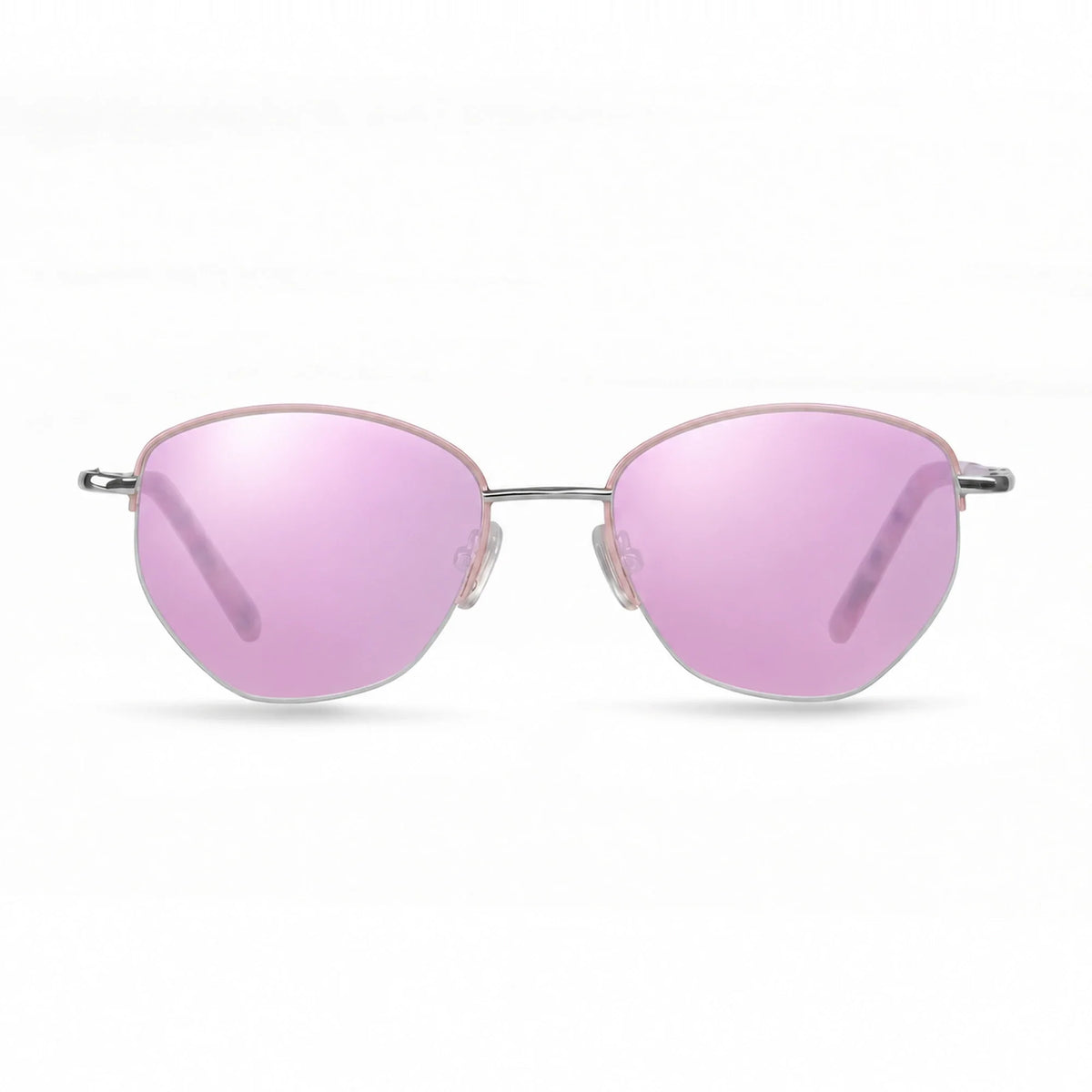 Fiore 3921 cat eye sunglasses, pink steel frame · ReFramed, photo 31 of 36 | Polarized UV400
