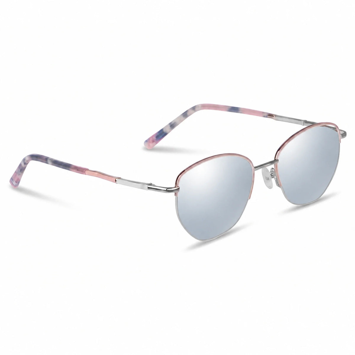 Fiore 3921 cat eye sunglasses, pink steel frame · ReFramed, photo 29 of 36 | Polarized UV400