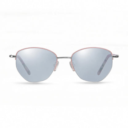 Fiore 3921 cat eye sunglasses, pink steel frame · ReFramed, photo 28 of 36 | Polarized UV400