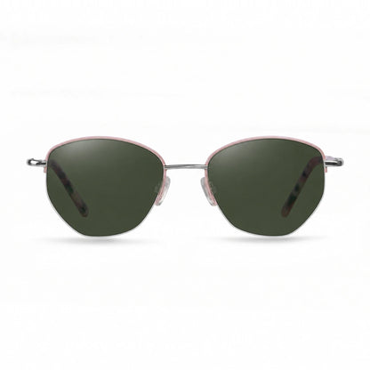 Fiore 3921 cat eye sunglasses, pink steel frame · ReFramed, photo 7 of 36 | Polarized UV400