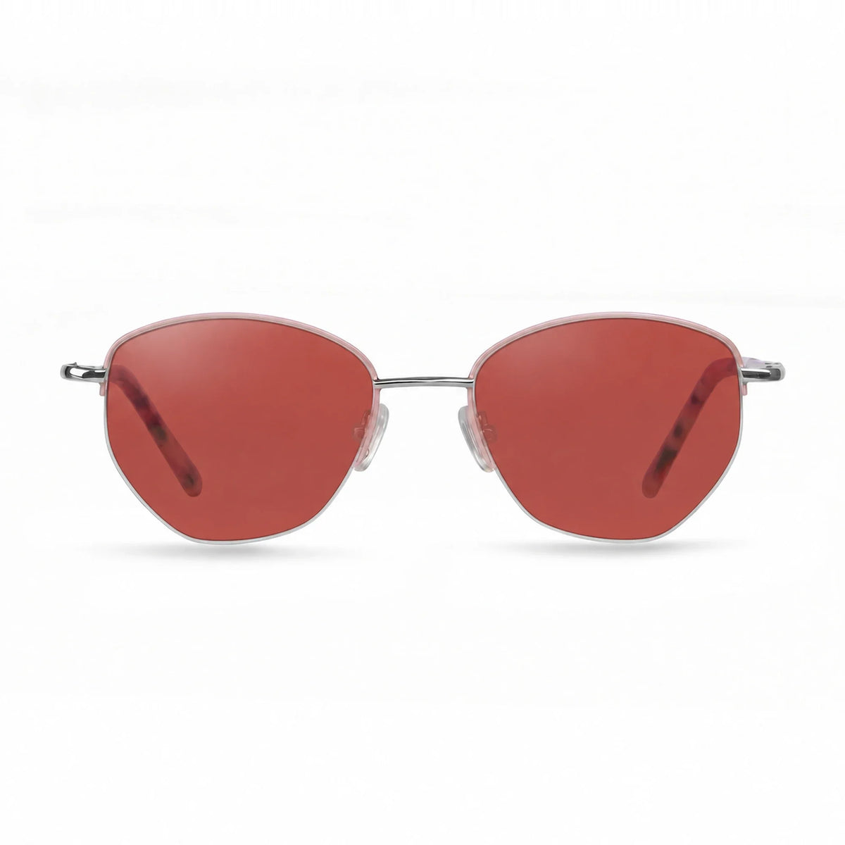 Fiore 3921 cat eye sunglasses, pink steel frame · ReFramed, photo 16 of 36 | Polarized UV400