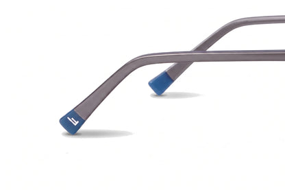 Fiore 3971 eyeglasses in grey gold – temple logo detail