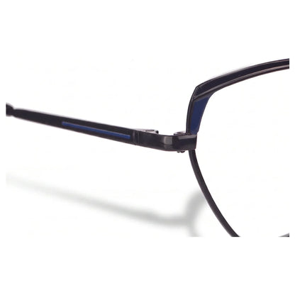 Fiore 3983 cat-eye metal reading glasses, black blue frame · ReFramed, photo 3 of 100