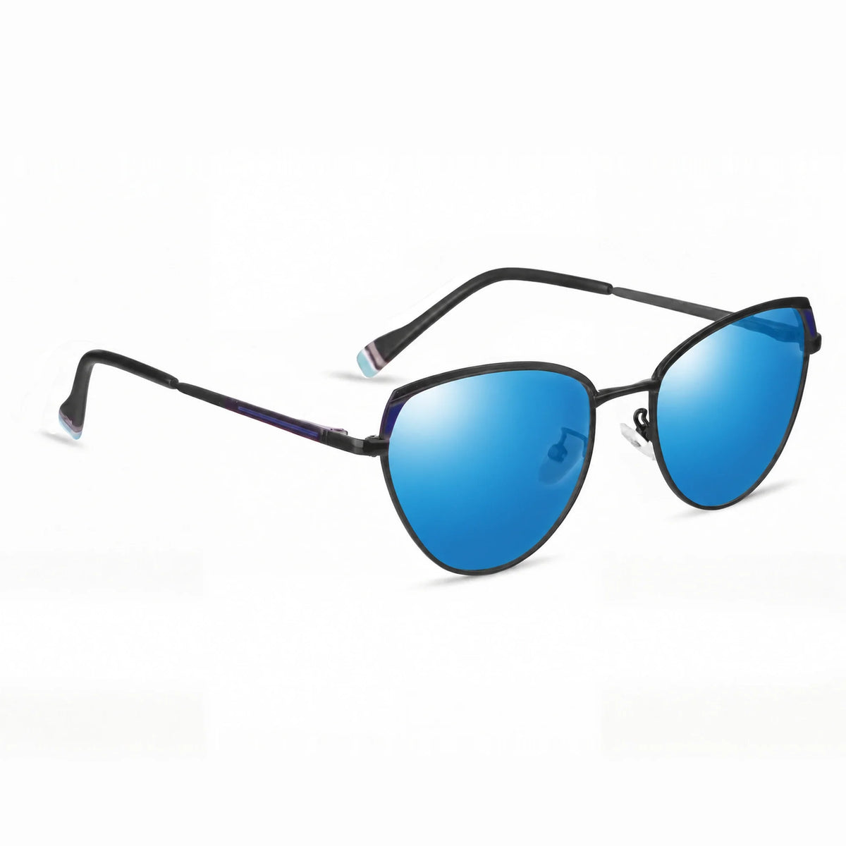 Fiore 3983 cat eye sunglasses, black steel frame · ReFramed, photo 26 of 36 | Polarized UV400