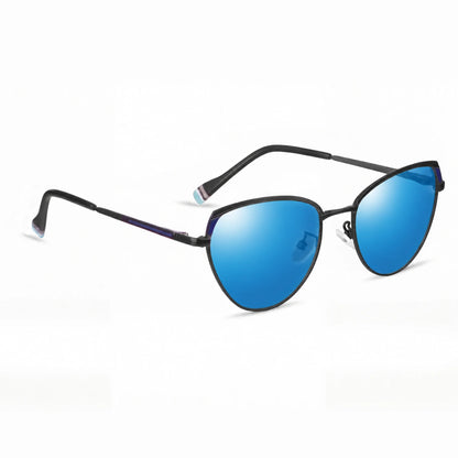 Fiore 3983 cat eye sunglasses, black steel frame · ReFramed, photo 26 of 36 | Polarized UV400