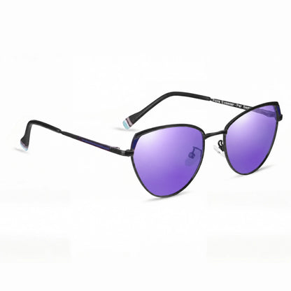 Fiore 3983 cat eye sunglasses, black steel frame · ReFramed, photo 35 of 36 | Polarized UV400