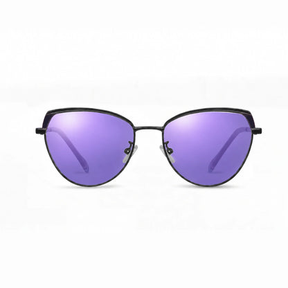 Fiore 3983 cat eye sunglasses, black steel frame · ReFramed, photo 34 of 36 | Polarized UV400