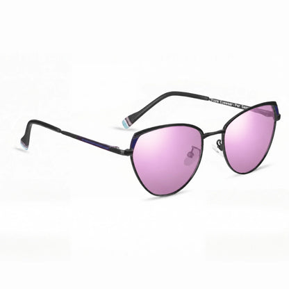 Fiore 3983 cat eye sunglasses, black steel frame · ReFramed, photo 32 of 36 | Polarized UV400