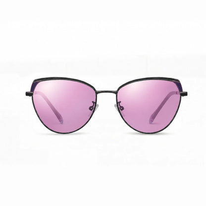 Fiore 3983 cat eye sunglasses, black steel frame · ReFramed, photo 31 of 36 | Polarized UV400