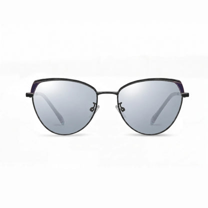Fiore 3983 cat eye sunglasses, black steel frame · ReFramed, photo 28 of 36 | Polarized UV400
