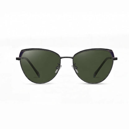 Fiore 3983 cat eye sunglasses, black steel frame · ReFramed, photo 7 of 36 | Polarized UV400