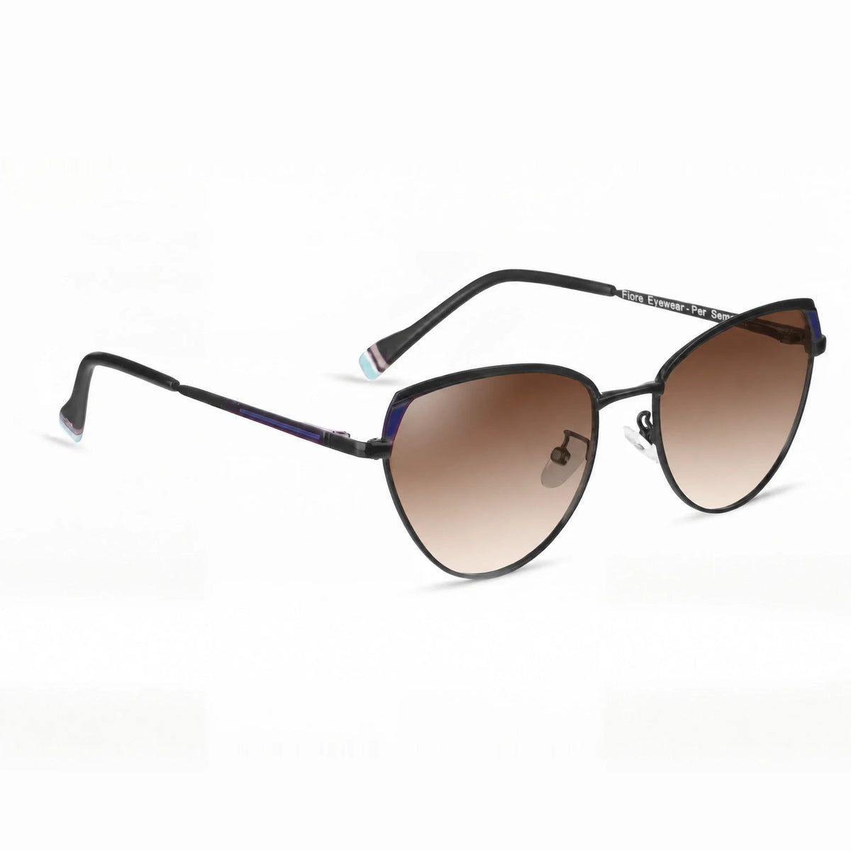 Fiore 3983 cat eye sunglasses, black steel frame · ReFramed, photo 23 of 36 | Polarized UV400
