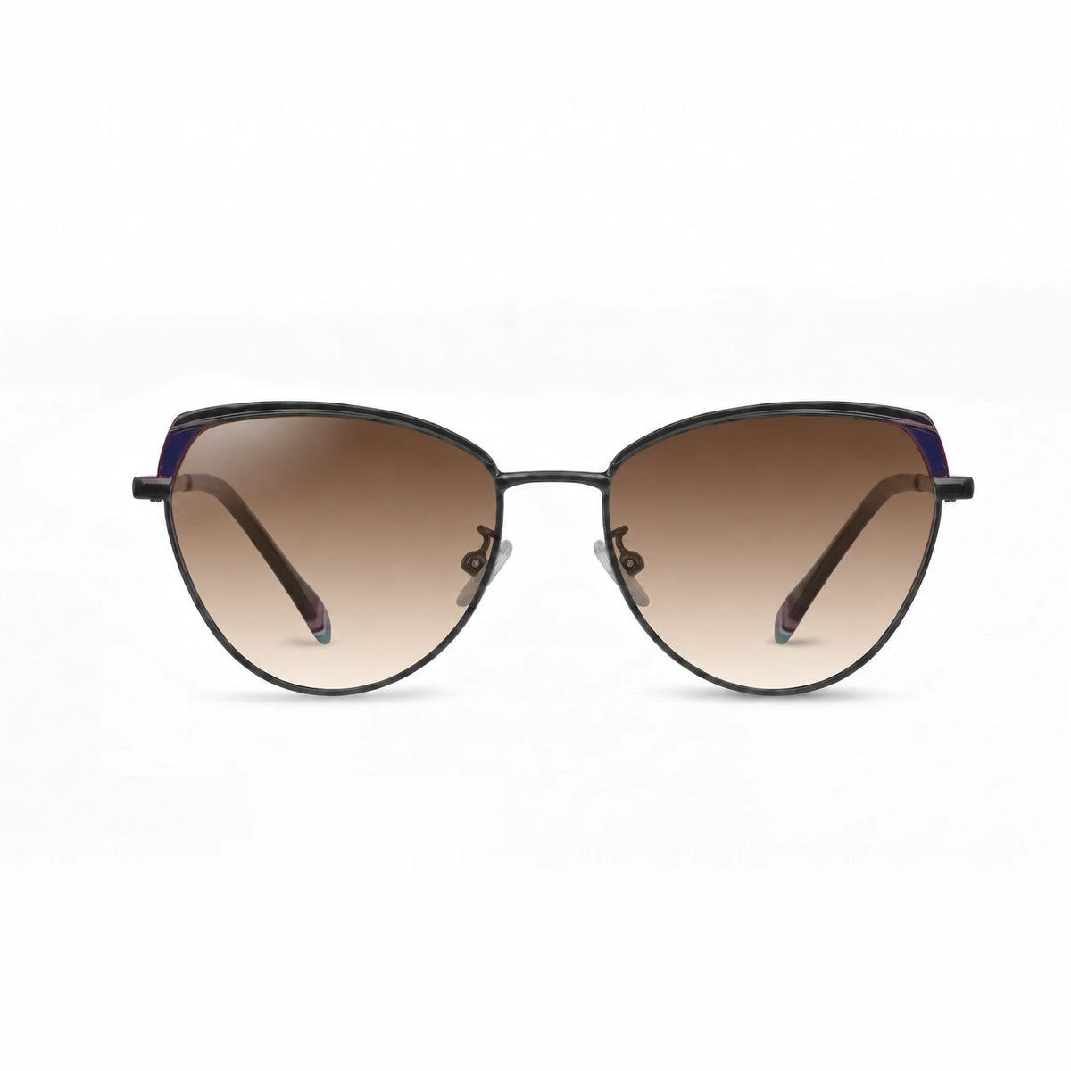 Fiore 3983 cat eye sunglasses, black steel frame · ReFramed, photo 22 of 36 | Polarized UV400