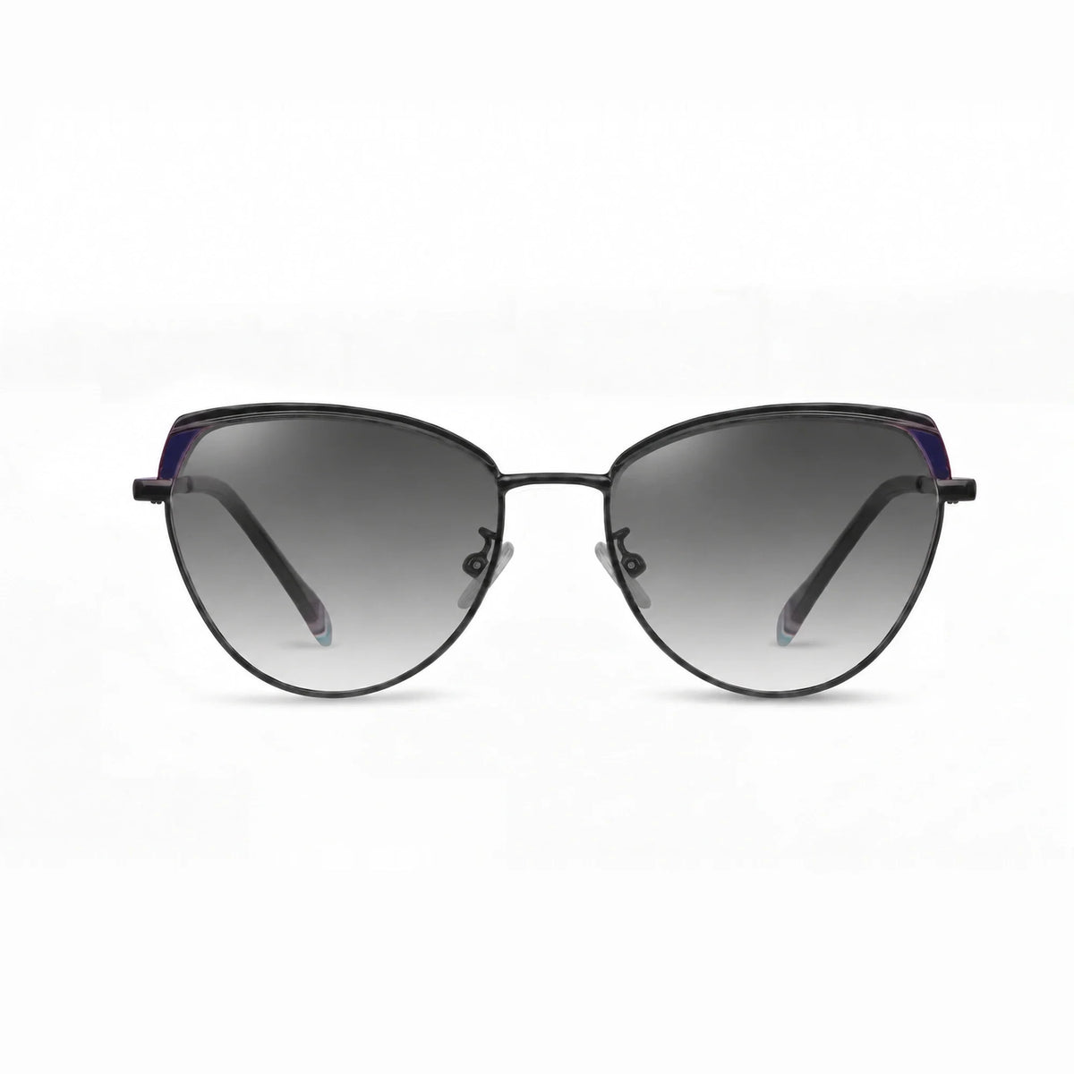 Fiore 3983 cat eye sunglasses, black steel frame · ReFramed, photo 19 of 36 | Polarized UV400