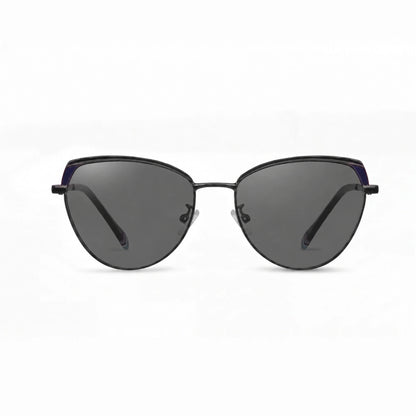 Fiore 3983 cat eye sunglasses, black steel frame · ReFramed, photo 1 of 36 | Polarized UV400