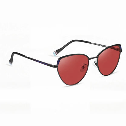 Fiore 3983 cat eye sunglasses, black steel frame · ReFramed, photo 17 of 36 | Polarized UV400