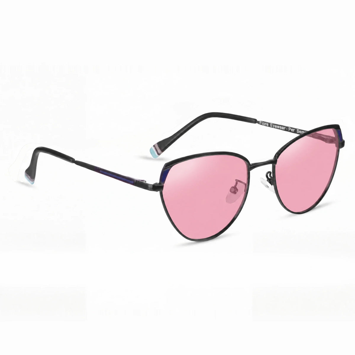 Fiore 3983 cat eye sunglasses, black steel frame · ReFramed, photo 14 of 36 | Polarized UV400