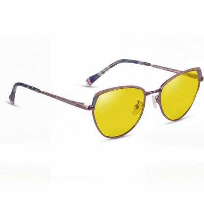 Fiore 3983 cat eye sunglasses, gray steel frame · ReFramed, photo 11 of 36 | Polarized UV400
