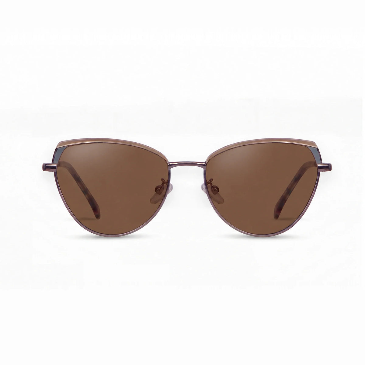 Fiore 3983 cat eye sunglasses, gray steel frame · ReFramed, photo 4 of 36 | Polarized UV400