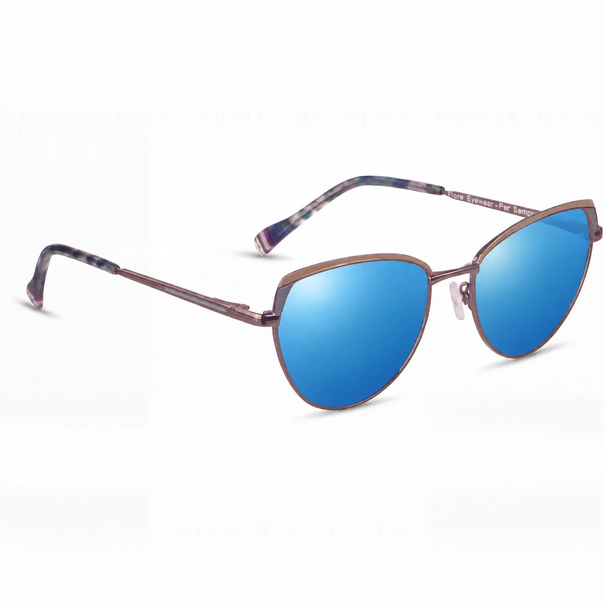 Fiore 3983 cat eye sunglasses, gray steel frame · ReFramed, photo 26 of 36 | Polarized UV400