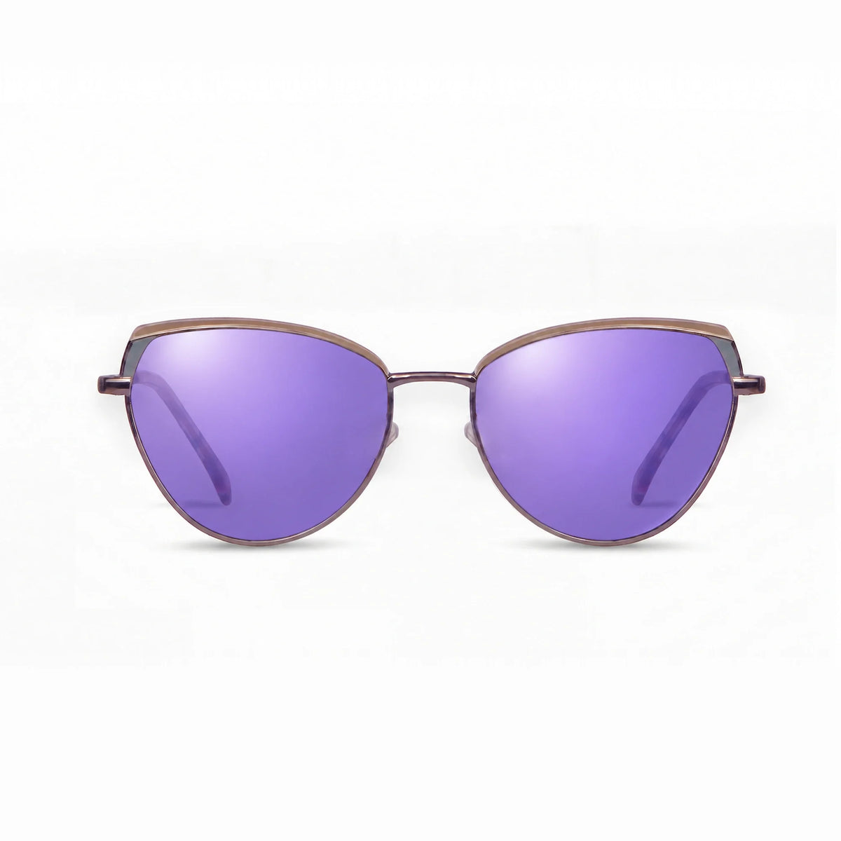 Fiore 3983 cat eye sunglasses, gray steel frame · ReFramed, photo 34 of 36 | Polarized UV400