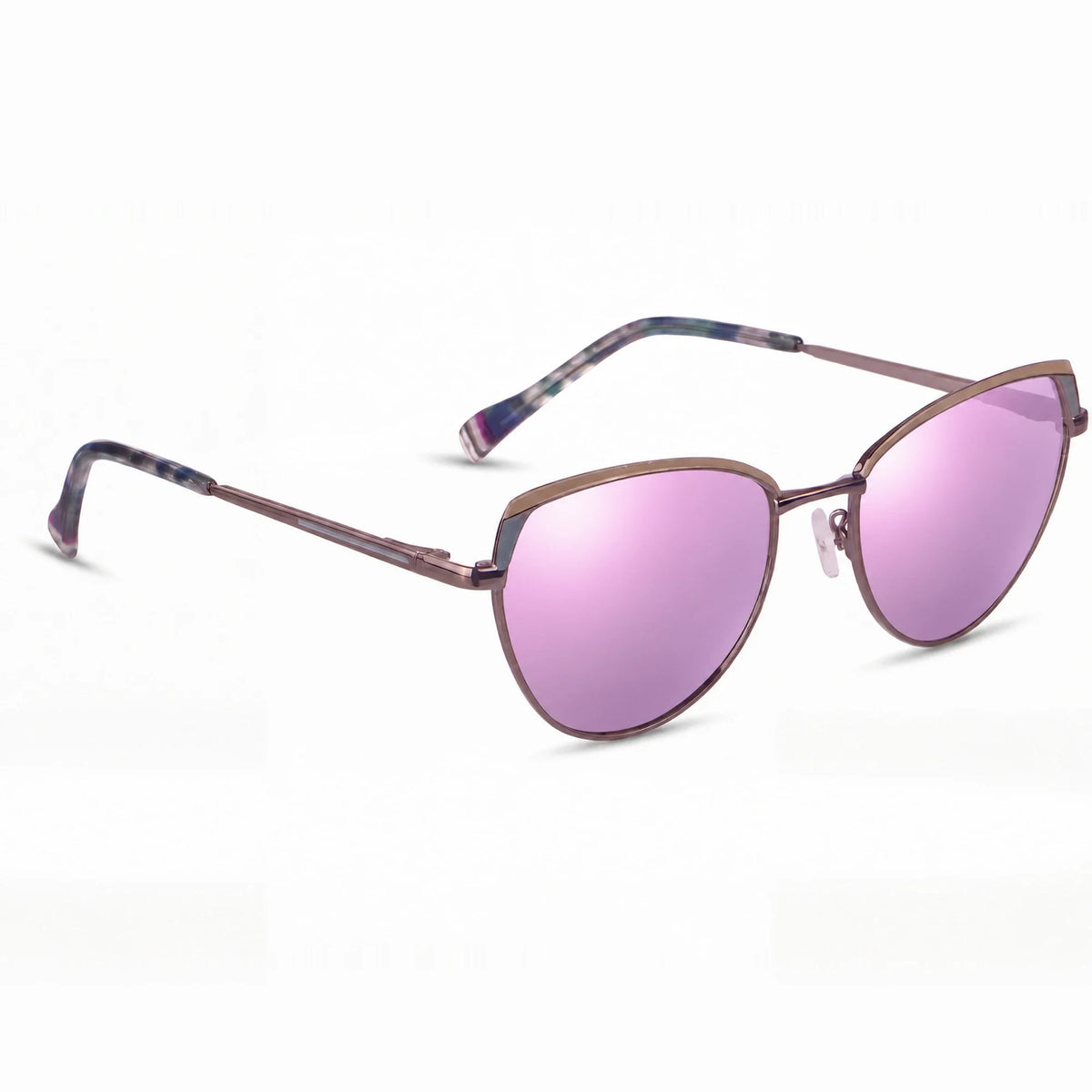 Fiore 3983 cat eye sunglasses, gray steel frame · ReFramed, photo 32 of 36 | Polarized UV400