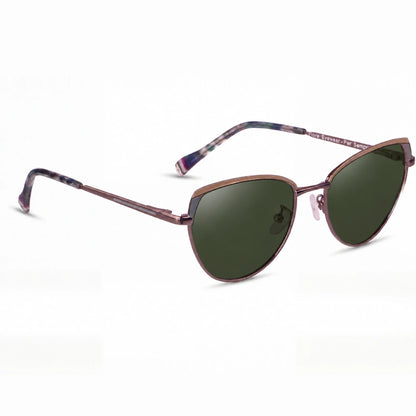 Fiore 3983 cat eye sunglasses, gray steel frame · ReFramed, photo 8 of 36 | Polarized UV400