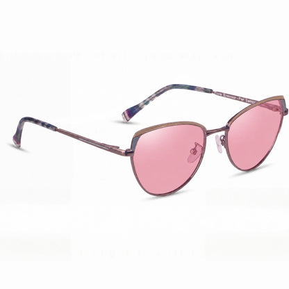 Fiore 3983 cat eye sunglasses, gray steel frame · ReFramed, photo 14 of 36 | Polarized UV400