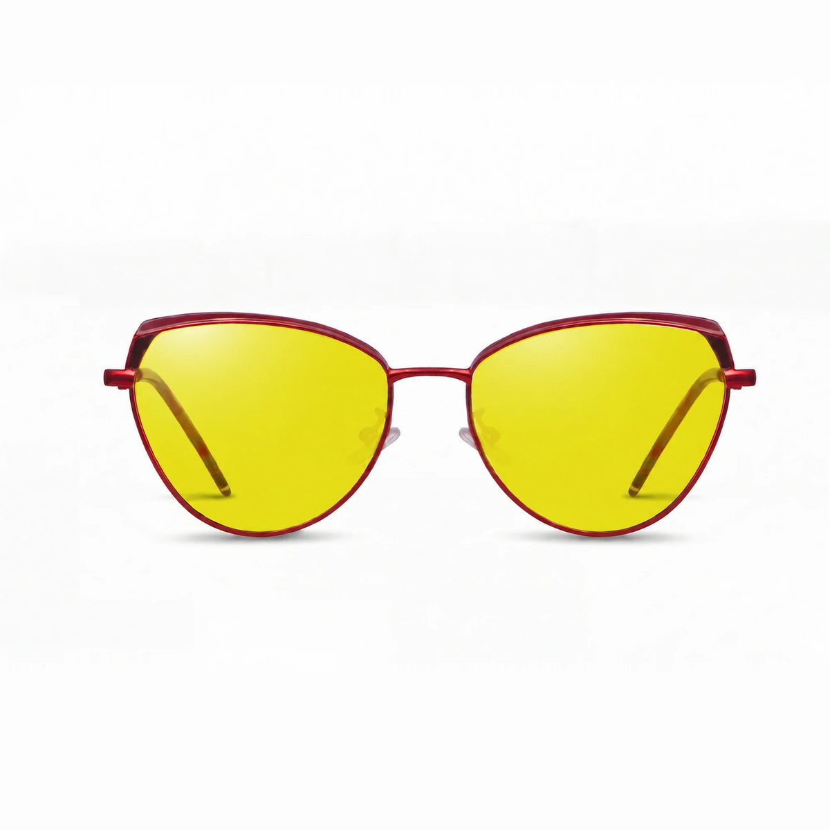Fiore 3983 cat eye sunglasses, red steel frame · ReFramed, photo 10 of 36 | Polarized UV400