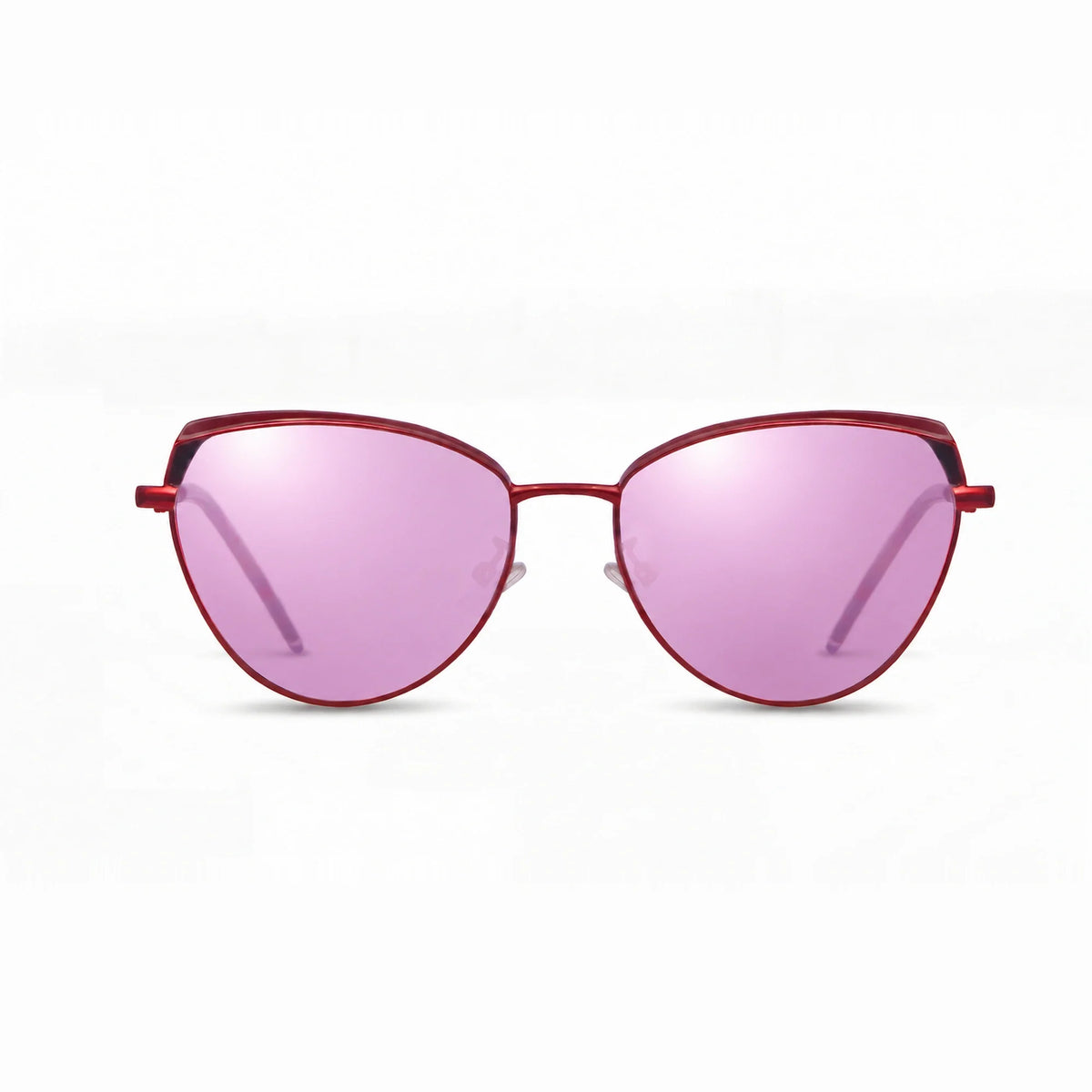 Fiore 3983 cat eye sunglasses, red steel frame · ReFramed, photo 31 of 36 | Polarized UV400