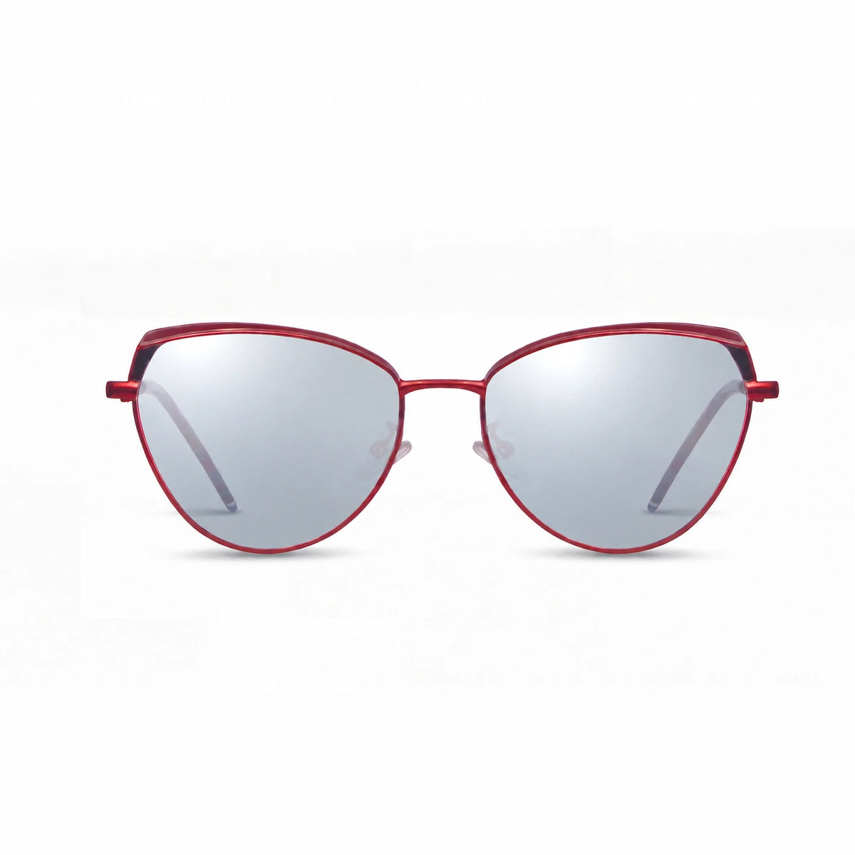 Fiore 3983 cat eye sunglasses, red steel frame · ReFramed, photo 28 of 36 | Polarized UV400