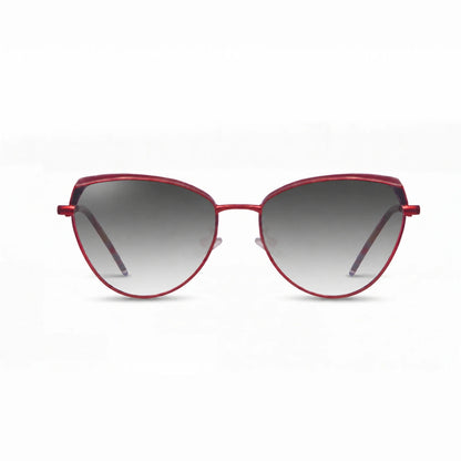 Fiore 3983 cat eye sunglasses, red steel frame · ReFramed, photo 19 of 36 | Polarized UV400